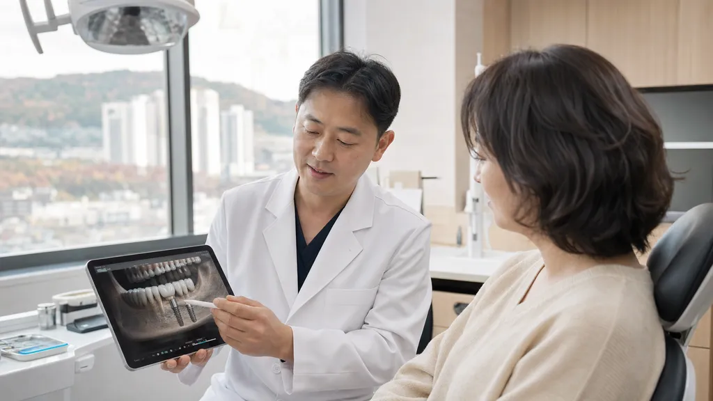 천안 즉시 부하 임플란트 상담 후기형 기록, 당일 임시 보철 조건